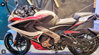 2025 bajaj pulsar rs 200 spy photos new colour launch 9