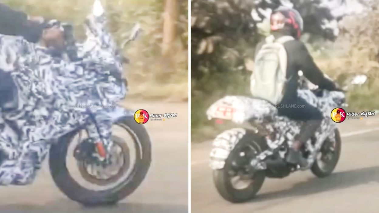 2025 bajaj pulsar rs 200 spy shots new first 1