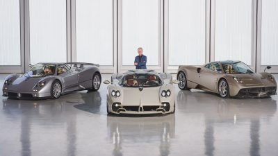 4 Pagani 25th Horacio Zonda Huayra Utopia