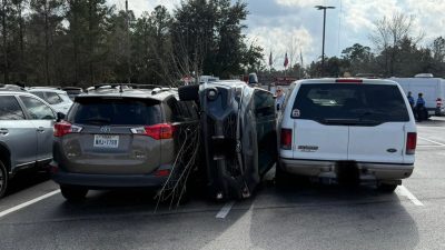 FB Woodlands TX Subaru Crosstrek vertical parking 00