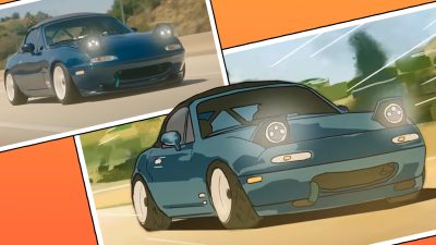 Miata Artist Initial D dreams