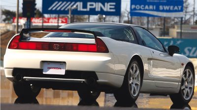 NSX on track