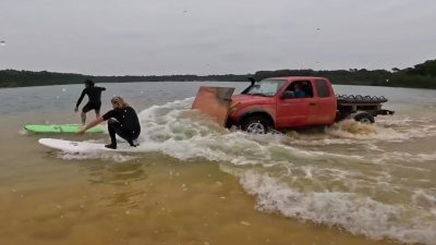 Tacoma Wave Pool Surf Truck Ben Gravy