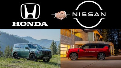 honda full size suv launch based on nissan armada patrol