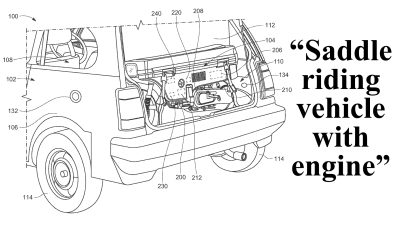 honda scooter patent