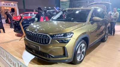 india bound new skoda kodiaq showcased at auto expo 2025