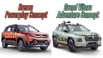 maruti brezza powerplay and grand vitara adventure concept revealed