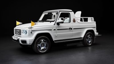 mercedes g class electric popemobile 1