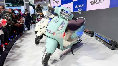 suzuki e access and 2025 access 125 at bharat mobility expo 27